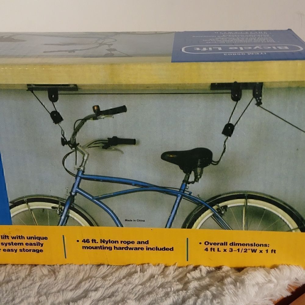 Bicycle Ceiling Storage Lift - Picture 3 of 4